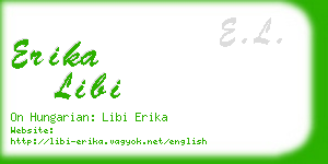 erika libi business card